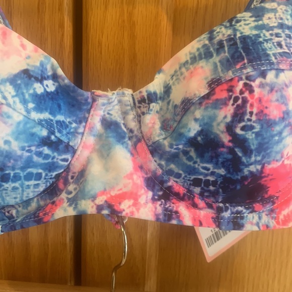 SHEKINI 2 Pc Multi colour Tie Dye Bikini Women size S - Picture 8 of 16